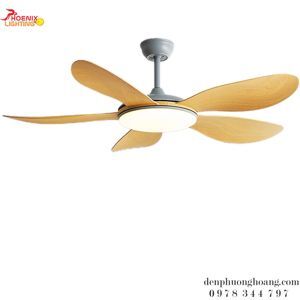 Quạt trần đèn 5 cánh Vifa–55