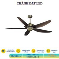 Quạt Trần Đẹp 5 Cánh DCT FAN 814 Thành Đạt Led