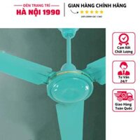 Quạt Trần Điện Cơ Giá Rẻ, Quạt Trần 3 Cánh 1400 mm Kèm Hộp Số - Đèn Trang Trí Hà Nội 1990