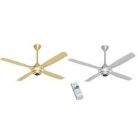 Quạt trần điều khiển từ xa Pana màu bạc hoặc vàng 4 cánh  F-56MZG