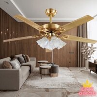 Quạt Trần Động Cơ DC ,6 Cấp Độ Gió,Đèn Led 3 Chế Độ Sáng,Công Suất 90W,(điều khiển từ xa)[Bảo Hành 6 Năm]