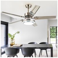 Quạt Trần Động Cơ DC ,6 Cấp Độ Gió,Đèn 3 Chế Độ Ánh Sáng,Công Xuất 90W - Có Điều Từ Xa [Bảo Hành 6 Năm]