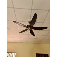 Quạt trần giả cổ cao cấp Royal Đài loan strong Pc điều khiển từ xa với 6 cấp độ gió