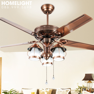 Quạt trần đèn AC 5 cánh 52KSI-589