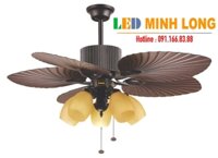 QUẠT TRẦN HÌNH LÁ 5 BÓNG TUVACO F697-07