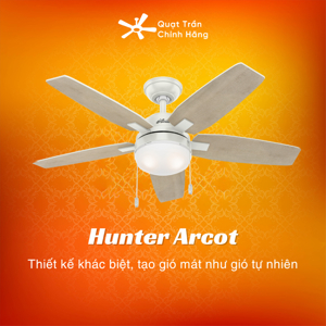 Quạt trần Hunter 5 cánh Arcot