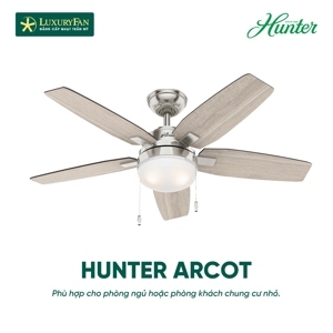 Quạt trần Hunter 5 cánh Arcot