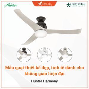 Quạt trần đèn 3 cánh Hunter Harmony