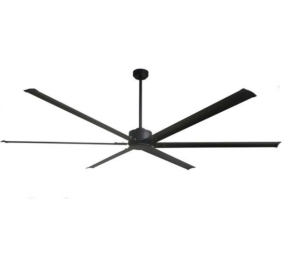 Quạt trần đèn 6 cánh Industrial MB