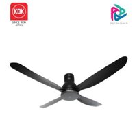 Quạt trần KDK, màu đen W56WV(BK)