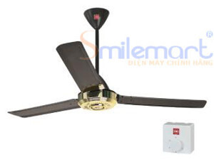Quạt trần KDK 3 cánh N56YG - 65W, màu BB/ BG/ BR