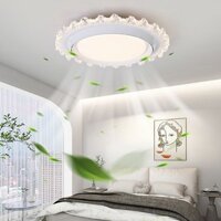 Quạt trần không cánh chống gió trực tiếp cho phòng ngủ chính2025Quạt trần vô hình mới cho phòng trẻ em, phòng ăn, phòng