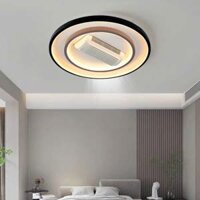 Quạt Trần Không Cánh EC-ML91 (180W - Đen Vàng - Ø600mm)