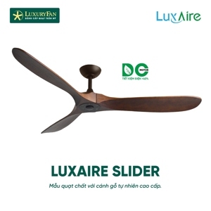 Quạt trần LuxAire Slider DC 3 cánh