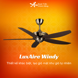 Quạt trần LuxAire Windy