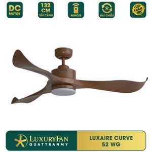 Quạt trần Luxarie curve 3 cánh CV523-DC