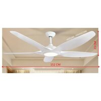 Quạt trần, Mã HTCF-152T5 (Tiết kiệm điện 50%)