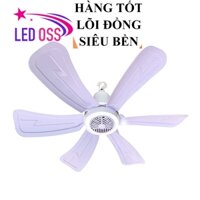 Quạt Trần Màn Mini 5 cánh nhựa dẻo cao cấp, LỖI ĐỒNG siêu bề ~Quạt trần màn mini