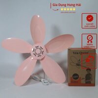 Quạt Trần Màn Mini 5 Cánh YQ-188 Dây Đồng Treo Trong Màn An Toàn Phù Hợp Cho Phòng Điều Hòa Nhà Có Trẻ Em
