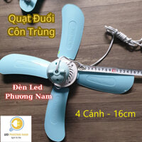 Quạt Trần MINI 3 cánh 20cm, Quạt Trần, Quạt Mùng, Quạt Đuổi Ruồi Muỗi