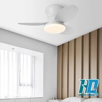 Quạt Trần Mini 3 Cánh Ngắn Trắng HD-861/T