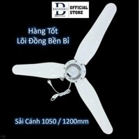 Quạt Trần Mini 3 Cánh ZhangLi Sải 1050mm 1200mm Chạy Cực Êm Tiết Kiệm Điện ( Hàng đã được test 100% )