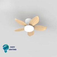 Quạt Trần Mini 5 Cánh Giả Gỗ Nhạt HD-860/GN