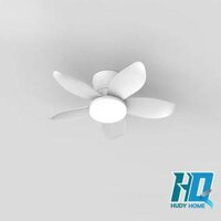 Quạt Trần Mini 5 Cánh Nhỏ Trắng HD-860