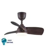 Quạt Trần Mini Cánh Ngắn Giả Gỗ Euroto Q33