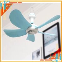 Quạt trần mini, treo hay kẹp bàn loại 5 cánh, điện 220v siêu mát tiết kiệm điện, tiện dụng