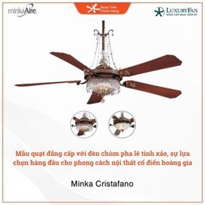 Quạt trần 5 cánh Minka Cristofano