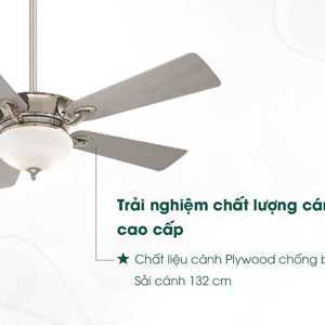 Quạt trần đèn Minka Delano LuxuryFan 5 cánh F701