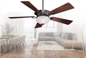 Quạt trần đèn Minka Delano LuxuryFan 5 cánh F701