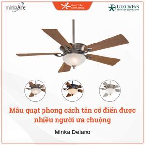 Quạt trần đèn 5 cánh Minka Delano