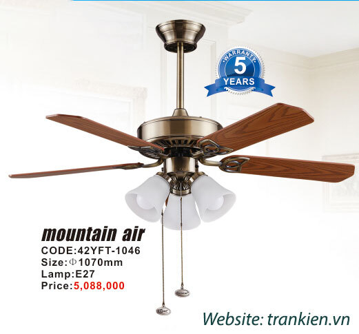 Quạt trần đèn Mountain Air 5 cánh 42YFT-1046