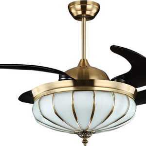 Quạt trần đèn Mountain Air Wegarce 4 cánh 9011