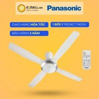 Quạt trần PANASONIC 4 cánh đường kính cánh 140cm, công tắc an toàn bảo vệ Model F-56XPG CHÍNH HÃNG