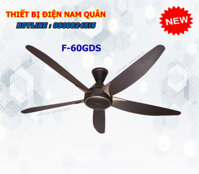 Quạt trần Panasonic 5 cánh F-60GDS-ti ngắn 21cm (Mẫu mới2024)