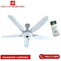 Quạt trần Panasonic F60WWK‑S, Ti 22.5 cm