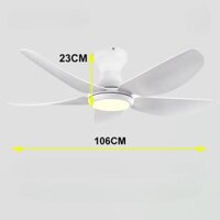 Quạt trần sải cánh ngắn QT-968T