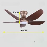 Quạt trần sải cánh ngắn QT-968V