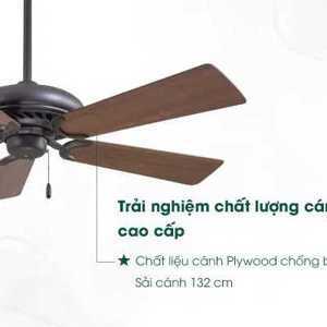 Quạt trần trang trí Minka Arie Supra 5 cánh F568-ORB