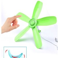 Quạt trần treo trong màn 5 cánh tiện dụng