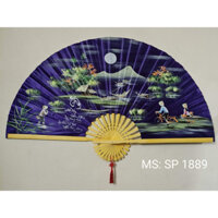 Quạt tranh treo tường trang trí 🪭