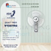Quạt Treo 2 Dây ASIA VY357792, VY357192, VY357790, VY357190, L16018 - 55W, Cánh 40cm, BH 2 Năm