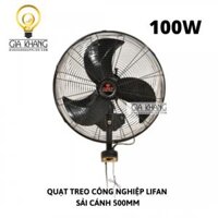 QUẠT TREO CÔNG NGHIỆP 100W SẢI CÁNH 500MM LIFAN