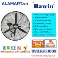 Quạt treo công nghiệp Hawin HW-600 - 205w cánh thép 600mm