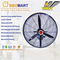 QUẠT TREO CÔNG NGHIỆP YANFAN T30CN 230w sải cánh nhôm 750mm gió mạnh vượt trội