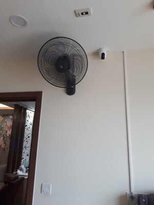 Quạt treo tường KDK M40M - 47W, màu BK/GY/GL/GR