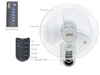 Quạt Treo Lifan có remote TE1688